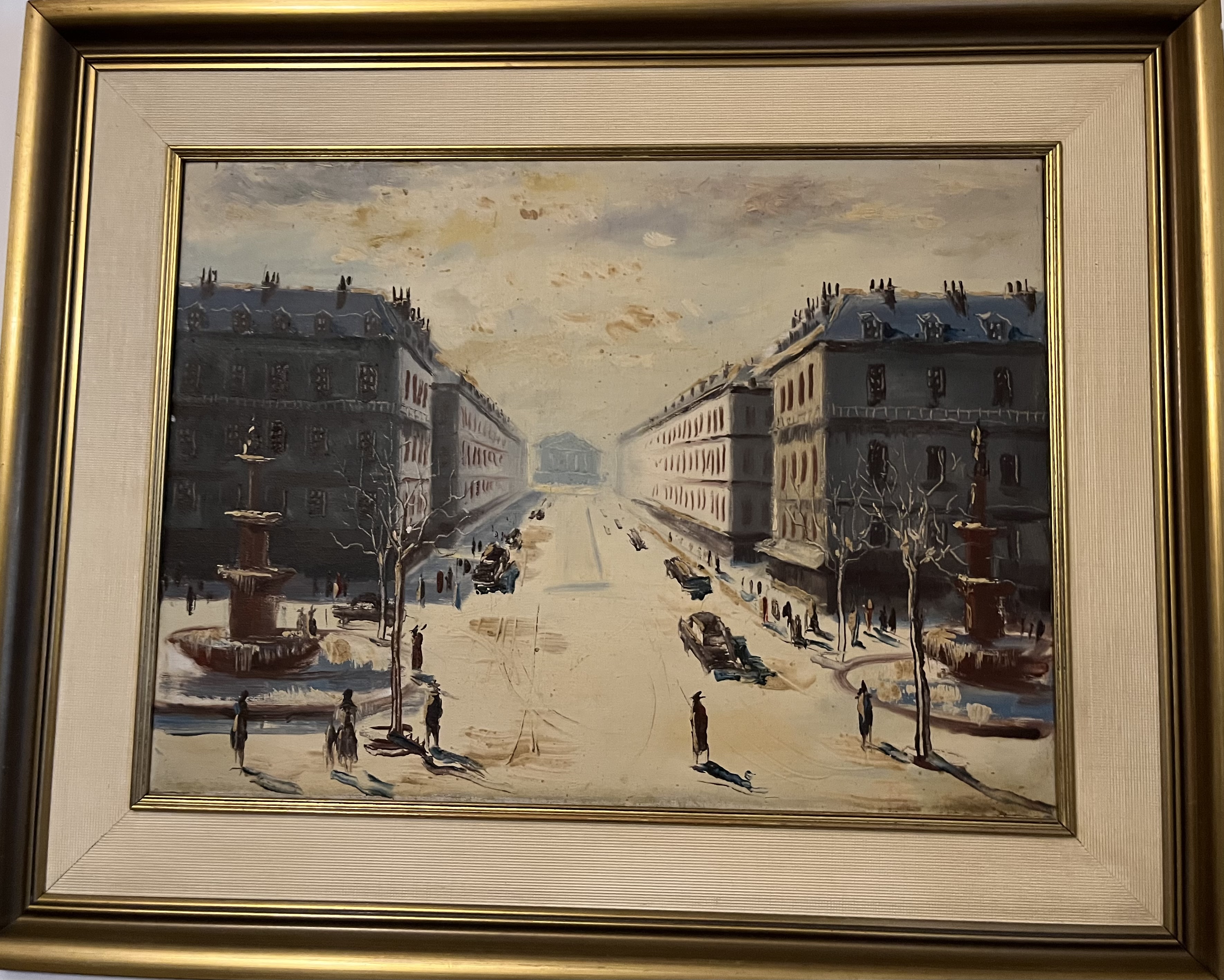 Place de la Concorde no Inverno