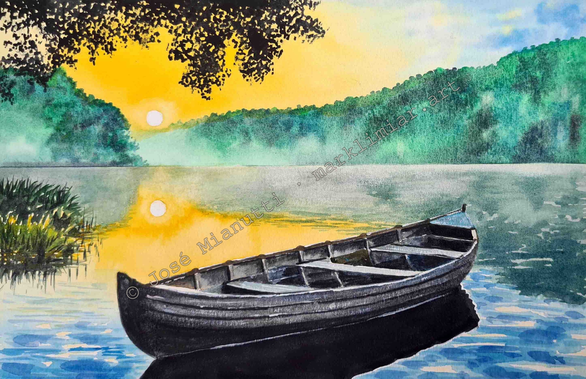 Vista do lago